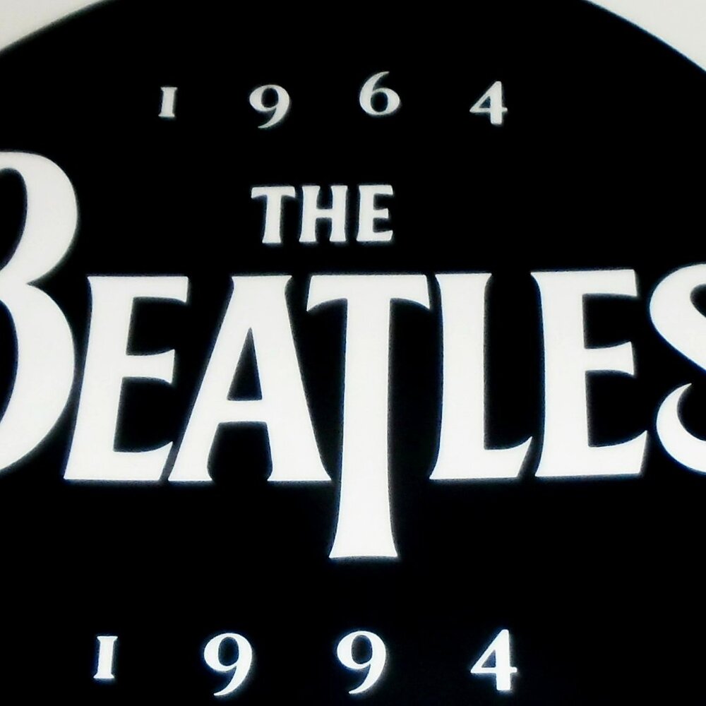 Beatles 30th Anniversay New 1994 Promo Poster - fab four anthology white album